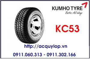 Lốp vỏ xe ô tô Kumho 145R13 KC53