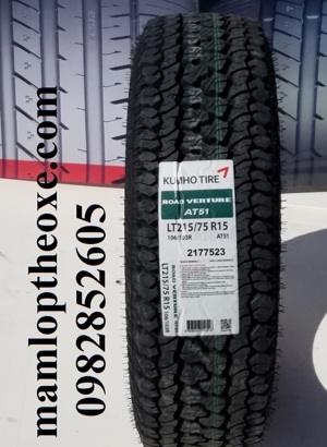 Lốp vỏ xe ô tô Kumho 215/75R15 AT51