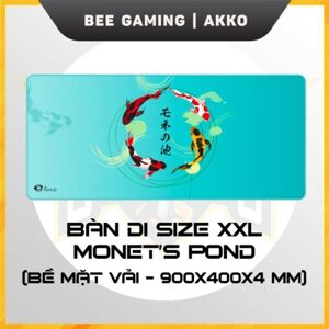 Lót chuột Akko Monet’s Pond XXL