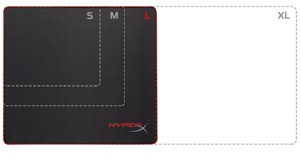 Lót chuột HyperX Fury S - Size L