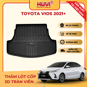 Lót cốp ô tô 3D xe Vios
