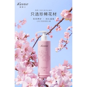 Lotion dưỡng thể hoa anh đào Kustie Cherry Blossom 220ml