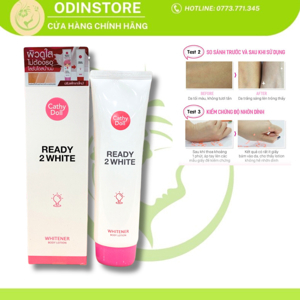 Lotion dưỡng trắng da Cathy Doll Ready 2 White One Day Whitener 150ml