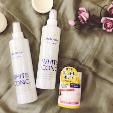 Lotion dưỡng trắng da White Conc 245ml của Nhật