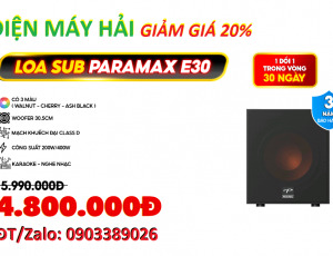 Loa Sub Paramax SUB E30