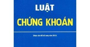 Luật Chứng Khoán