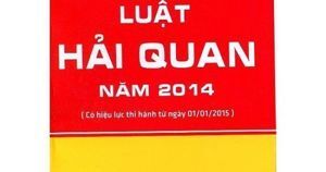 Luật Hải Quan Năm 2014