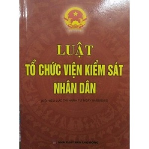 Luật tổ chức viện kiểm sát nhân dân