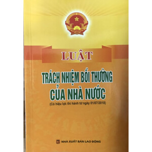 Luật trách nhiệm bồi thường của nhà nước