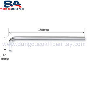 Lục giác bằng dài Toptul AGAE1938, 19mm