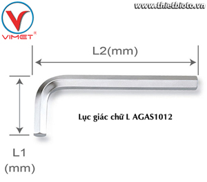 Lục giác chữ L Toptul AGAS1012