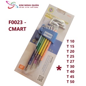 Lục giác hình sao C-Mart F0023  9 cây