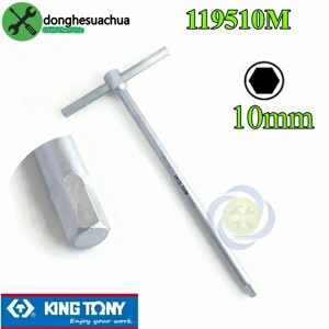 Lục giác t 10mm cán trượt Kingtony 119510M