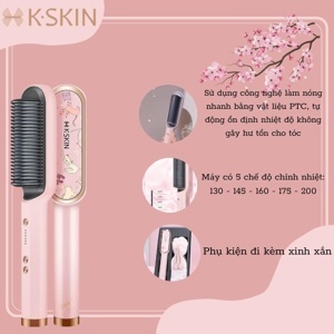 Lược duỗi tóc đa năng K-Skin KD380