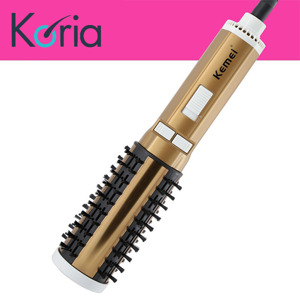 Lược sấy tóc xoay 360 độ Kemei KM817