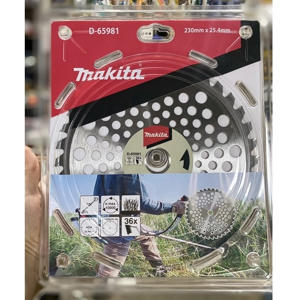 Lưỡi cắt cỏ TCT 230x25.4mm 4x36T Makita D-65981