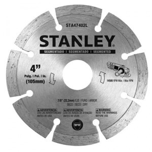 Lưỡi cắt gạch 4″(105mm) x 0.080 x 7 x 20mm Stanley STA47402L