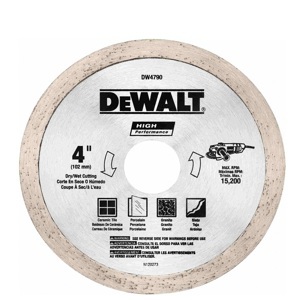 Lưỡi cắt gạch ướt 105x20mm Dewalt DW4724