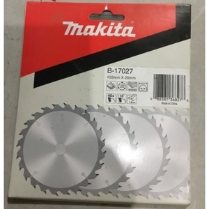 Lưỡi cắt gỗ 165mm 40 răng Makita B-17027