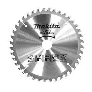 Lưỡi cắt gỗ 185mm 40 răng Makita D-50538