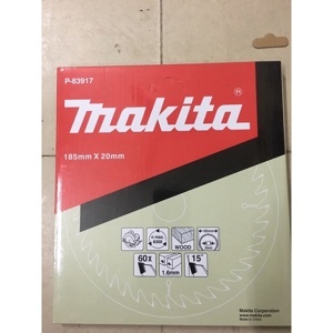 Lưỡi cắt gỗ 185mm 60 răng Makita P-83917