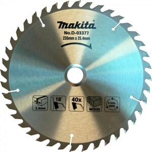 Lưỡi cắt gỗ 235mm 40 răng Makita D-03377
