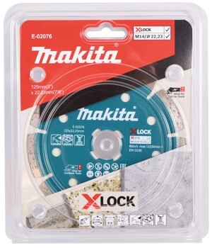 Lưỡi cắt kim cương X-Lock 125mm Makita E-02076