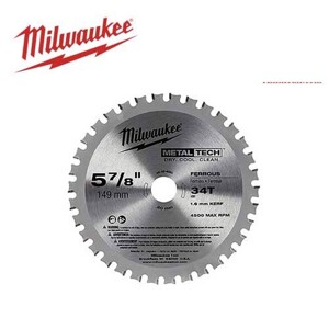 Lưỡi cắt kim loại Milwaukee 34T 149mm 48-40-4080