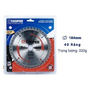 Lưỡi cưa gỗ 180mm x 40T CFCooper SW74040