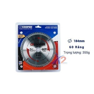 Lưỡi cưa gỗ 180mm x 60T CFCooper SW74060