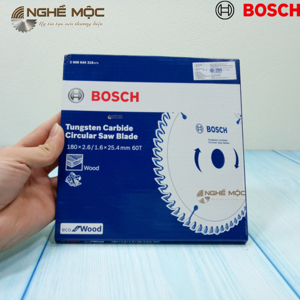 Lưỡi cưa gỗ T60 180x25.4mm Bosch 2608644318