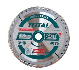 Lưỡi cưa gỗ TCT Total TAC231445 - 185mm, 40 răng