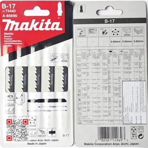 Lưỡi cưa lộng gỗ B17 Makita A-85690