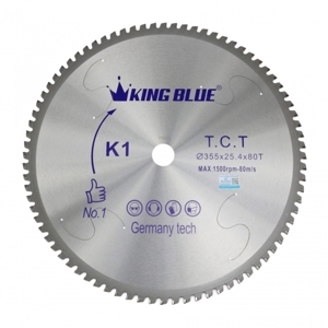 Lưỡi cưa sắt KingBlue K1-355x80T