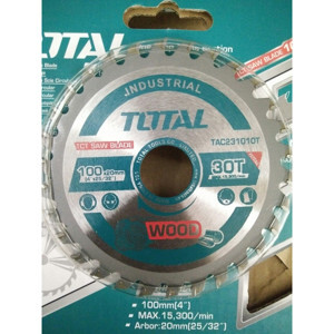 Lưỡi cưa TCT Total TAC231010T - 100mm, 30 răng