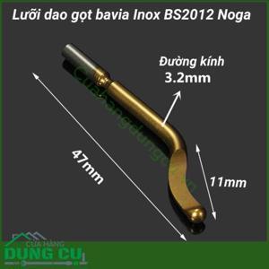 Lưỡi dao gọt ba via S20TiN Noga BS2012