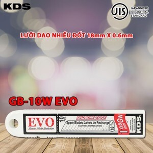 Lưỡi dao rọc giấy nhiều đốt KDS GB-10WEVO