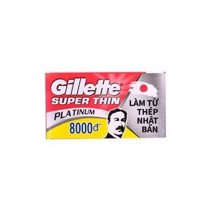 Lưỡi lam Gillette Super Thin hộp 6 lưỡi