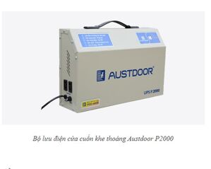 Lưu điện cửa cuốn Austdoor P2000