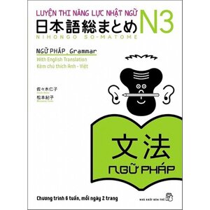 Luyện thi năng lực Nhật ngữ N3 - Ngữ Pháp