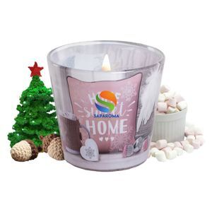 Ly nến thơm tinh dầu Bartek Home Sweet Home 115g QT06457 - hương thông, len