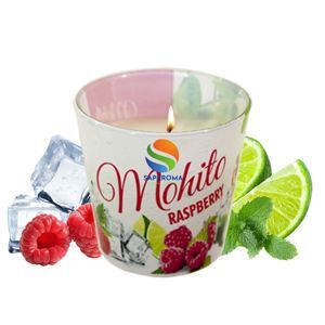 Ly nến thơm tinh dầu Bartek Mohito 115g QT028230 - hương bạc hà