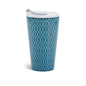 Ly sứ dưỡng sinh 0.48L + nắp Indigo