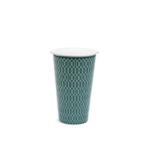 Ly sứ dưỡng sinh 0.48L + nắp Indigo