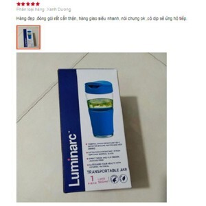 Ly thủy tinh cường lực chống đổ nước Luminarc L5450 500ml