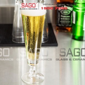 Ly thủy tinh Libbey Commodore Footed Pilsner