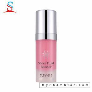 Phấn má hồng dạng lỏng Missha The Style Sheer Fluid Blusher