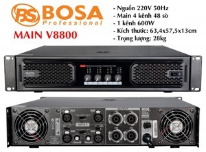 Main 4 kênh Bosa V8800