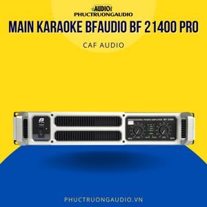 Main BFAUDIO BF-21400 PRO