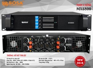 Main Bosa MX6800